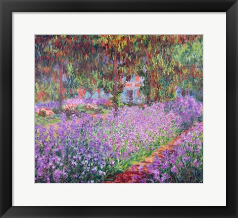 The Artist's Garden at Giverny, 1900 by Claude Monet