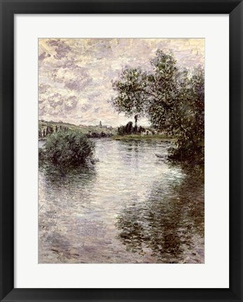The Seine at Vetheuil, 1879 by Claude Monet
