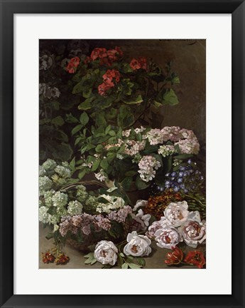 Spring Flowers, 1864 by Claude Monet
