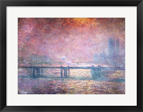 The Thames at Charing Cross, 1903 by Claude Monet