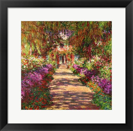 A Pathway in Monet's Garden, Giverny, 1902 by Claude Monet