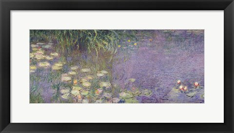 Waterlilies: Morning, 1914-18 (left section) by Claude Monet