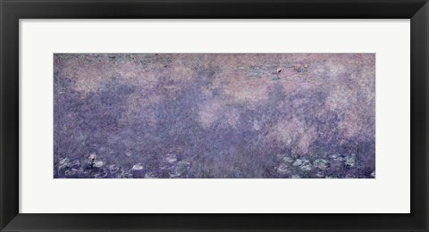Waterlilies: Two Weeping Willows, centre right section, 1914-18 by Claude Monet