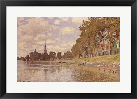 Zaandam (Holland) 1871 by Claude Monet