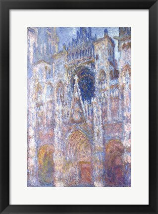 Rouen Cathedral, Blue Harmony, Morning Sunlight, 1894 by Claude Monet