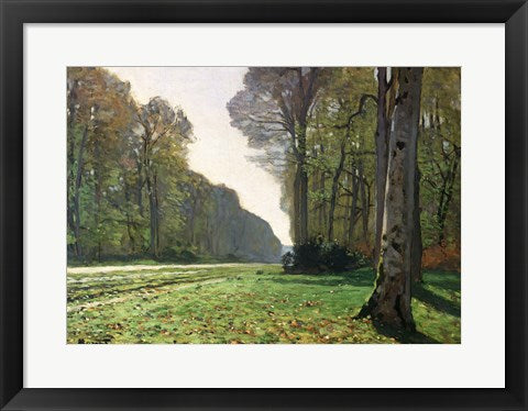 The Road to Bas-Breau, Fontainebleau (Le Pave de Chailly), c.1865 by Claude Monet