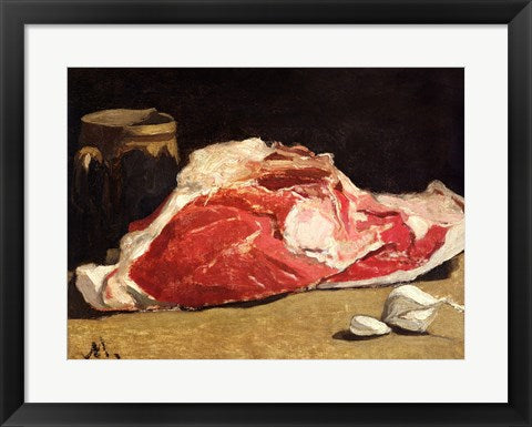 Still Life, the Joint of Meat, 1864 by Claude Monet
