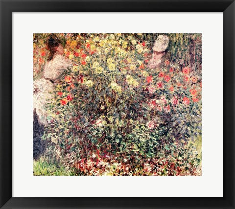 Women in the Flowers, 1875 by Claude Monet