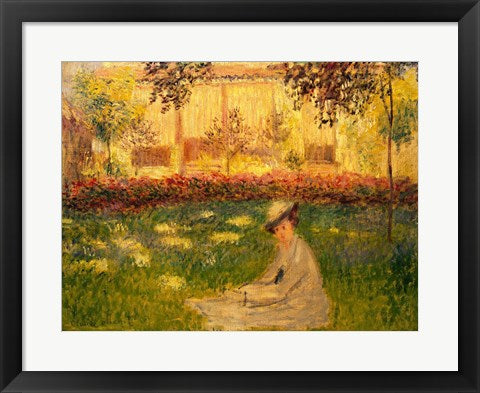 Woman in a Garden, 1876 by Claude Monet
