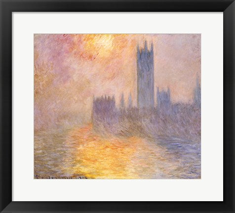 The Houses of Parliament, Sunset, 1904 by Claude Monet