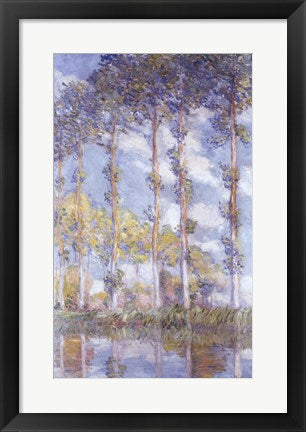 The Poplars, 1881 by Claude Monet