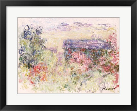 The House Through the Roses, c.1925-26 by Claude Monet