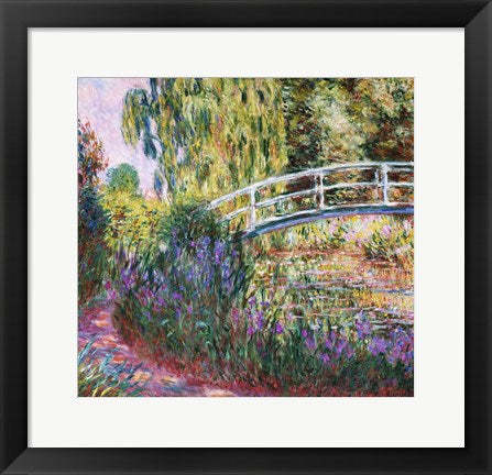 The Japanese Bridge, Pond with Water Lilies, 1900 by Claude Monet