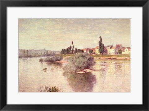 The Seine at Lavacourt, 1880 by Claude Monet