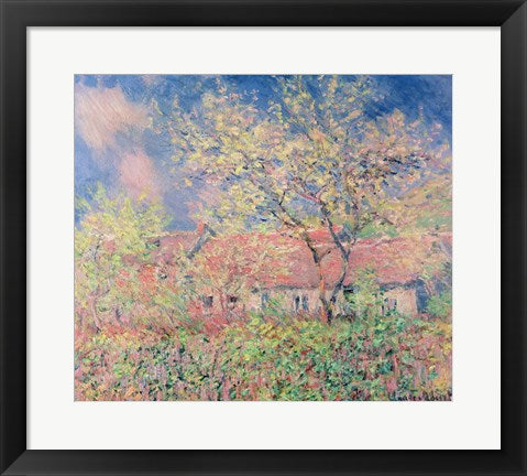 Springtime at Giverny, c.1880 by Claude Monet