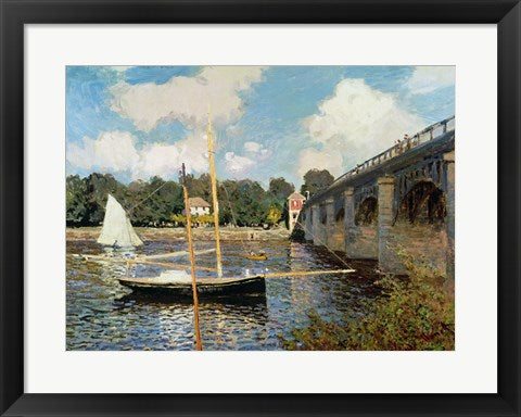 The Seine at Argenteuil by Claude Monet