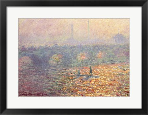 Waterloo Bridge, 1900 by Claude Monet