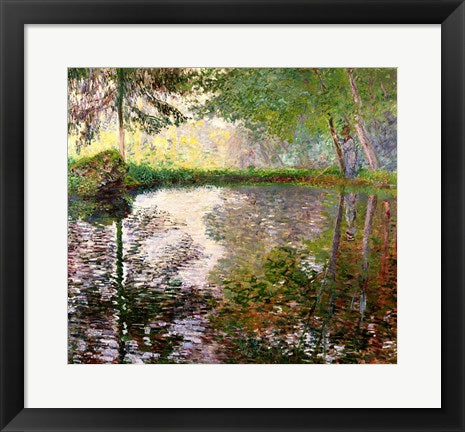 The Lake at Montgeron by Claude Monet