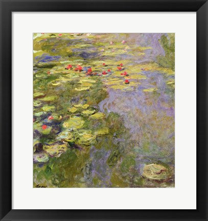 The Waterlily Pond, 1917-19 by Claude Monet