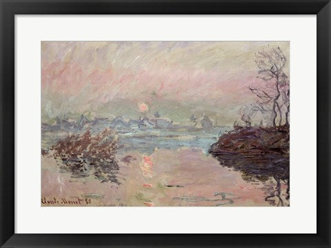 Sunset, 1880 by Claude Monet