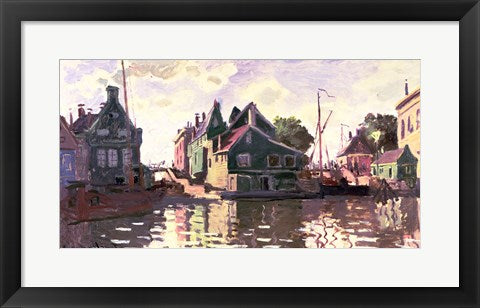 Zaandam by Claude Monet