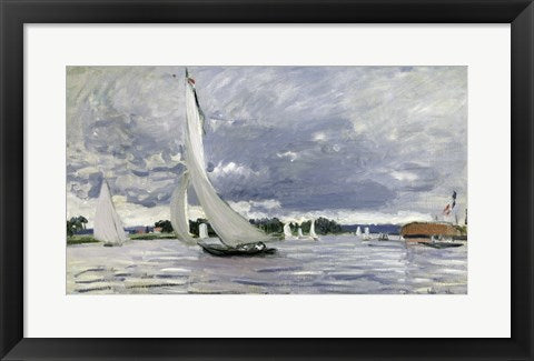 Regatta at Argenteuil, 1872 by Claude Monet