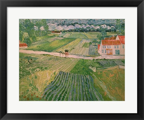 Landscape at Auvers after the Rain, 1890 by Vincent Van Gogh