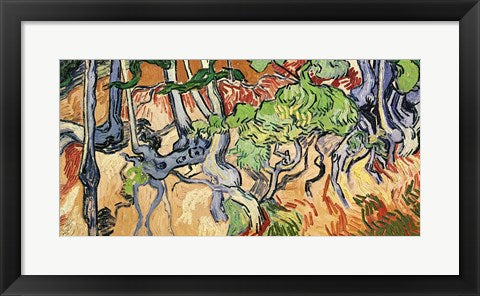 Tree roots, 1890 by Vincent Van Gogh