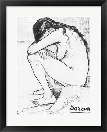 Sorrow, 1882 by Vincent Van Gogh
