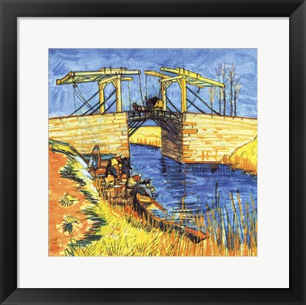 Le Pont de Langlois a Arles, 1888 by Vincent Van Gogh