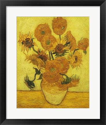 Sunflowers, 1889 by Vincent Van Gogh
