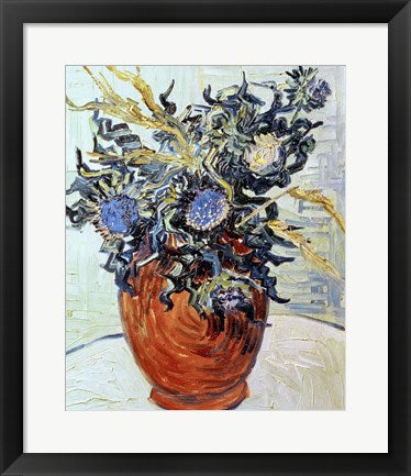Still Life with Thistles, 1890 by Vincent Van Gogh