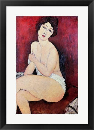 Large Seated Nude by Amedeo Modigliani