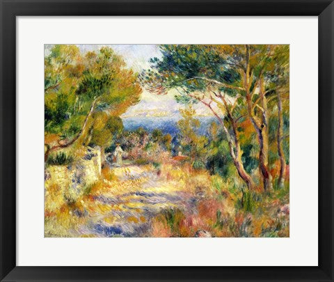 L'Estaque, 1882 by Pierre-Auguste Renoir
