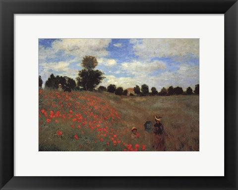 Wild Poppies, near Argenteuil (Les Coquelicots: environs d'Argenteuil), 1873 by Claude Monet