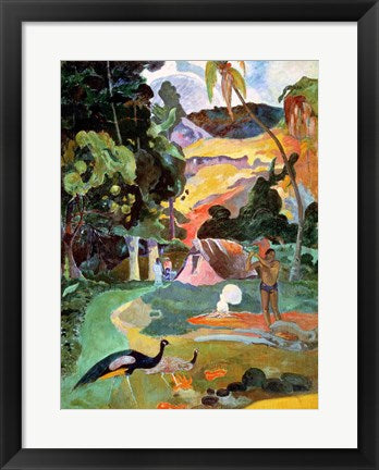 Landscape with Peacocks, 1892 by Paul Gauguin