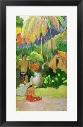 Landscape in Tahiti by Paul Gauguin