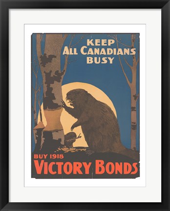 Keep All Canadians Busy Buy Victory Bonds, 1918
