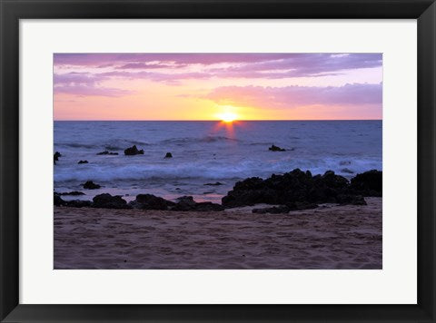Keawakapu Beach Sunset Long Exposure