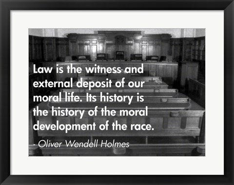 Law is the Witness