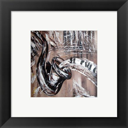 Abstract Saxaphone