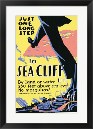 Just one long step to Sea Cliff
