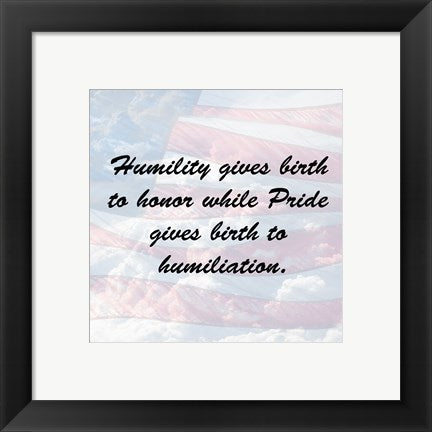 Humility - flag