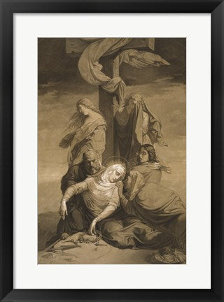 Lamentation at the Foot of the Cross by Henri Lehmann