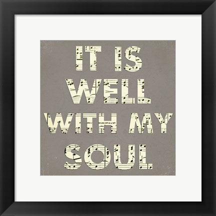 It Is Well With My Soul - Gray by Veruca Salt
