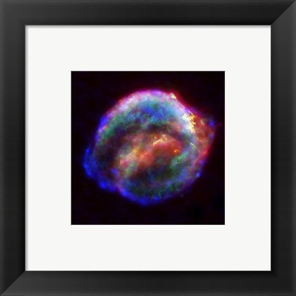 Kepler's Supernova Remnant In Visible, X-Ray and Infrared Light by NASA, ESA, STScl