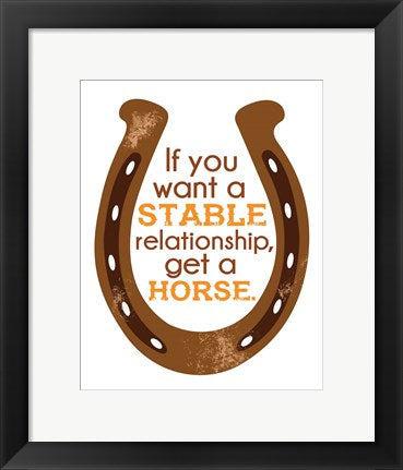 Horseshoe Quote 2 by Sports Mania