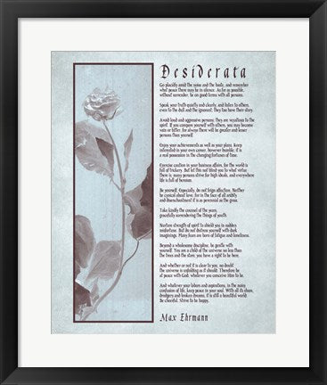 Desiderata Brown Daguerreotype by Quote Master