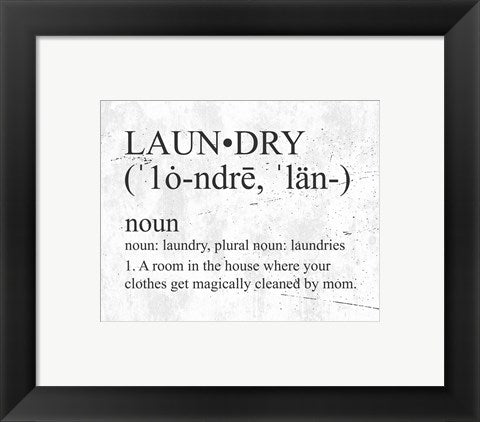 Laundry Definition by Color Me Happy