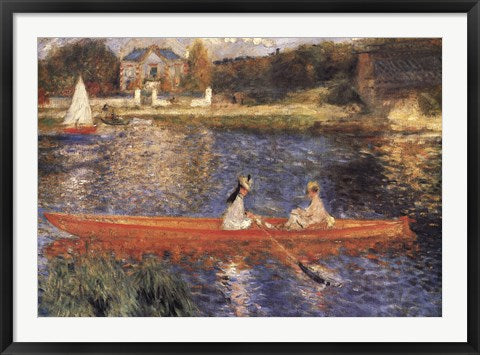 La Seina a Asniers by Pierre-Auguste Renoir